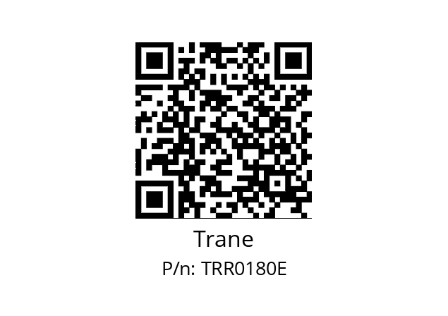   Trane TRR0180E