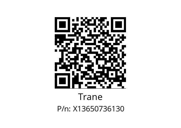   Trane X13650736130