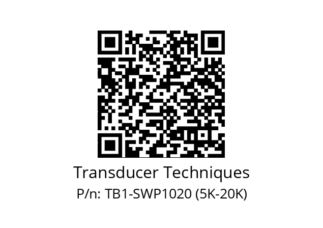   Transducer Techniques TB1-SWP1020 (5K-20K)