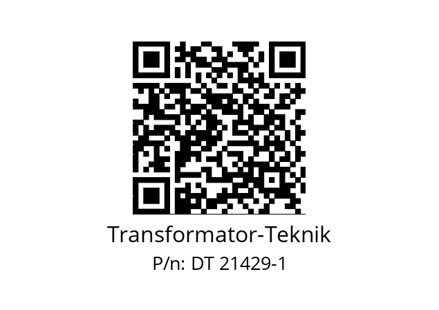   Transformator-Teknik DT 21429-1