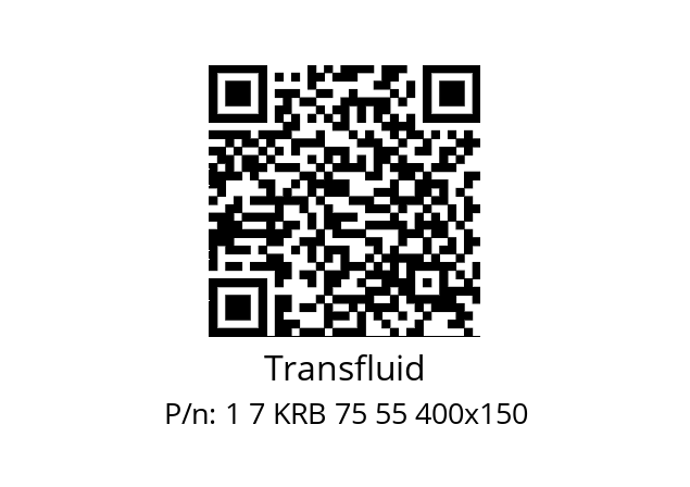   Transfluid 1 7 KRB 75 55 400x150