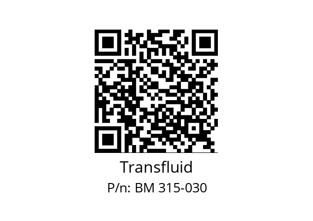   Transfluid BM 315-030