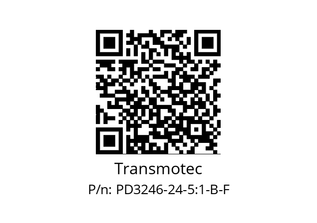   Transmotec PD3246-24-5:1-B-F