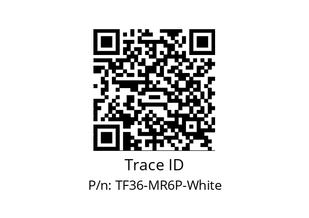   Trace ID TF36-MR6P-White