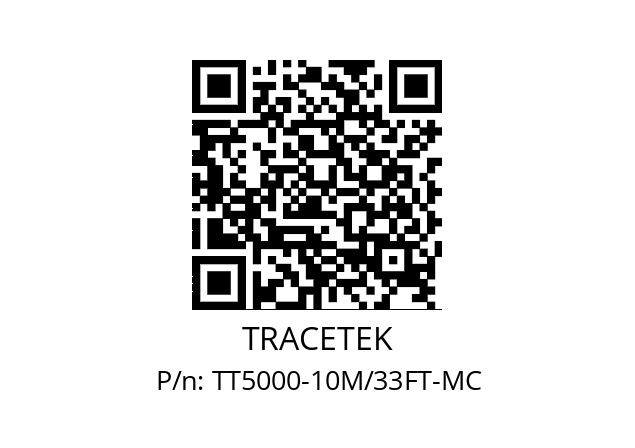   TRACETEK TT5000-10M/33FT-MC