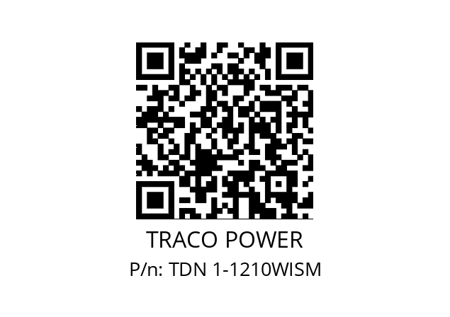   TRACO POWER TDN 1-1210WISM