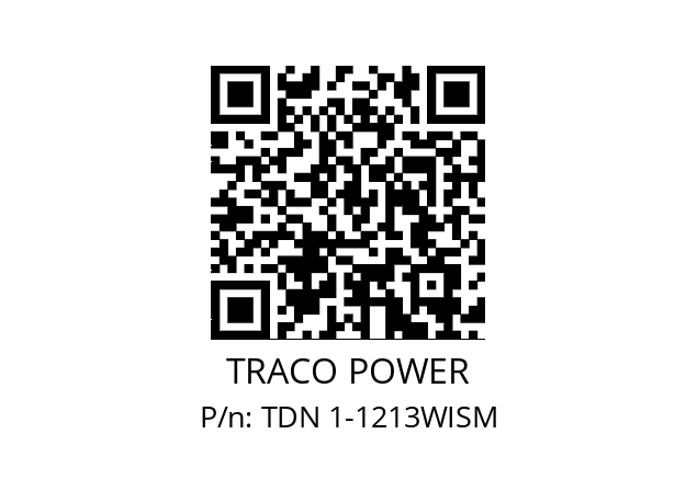   TRACO POWER TDN 1-1213WISM