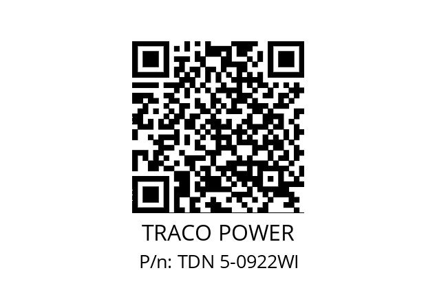   TRACO POWER TDN 5-0922WI