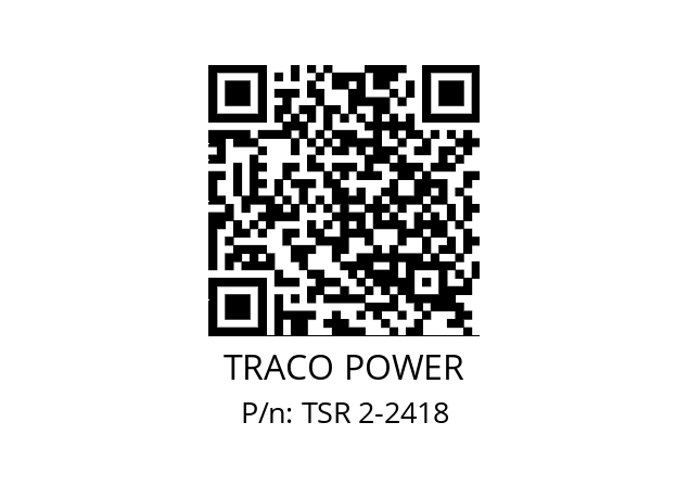   TRACO POWER TSR 2-2418