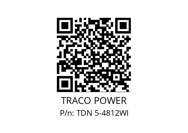   TRACO POWER TDN 5-4812WI