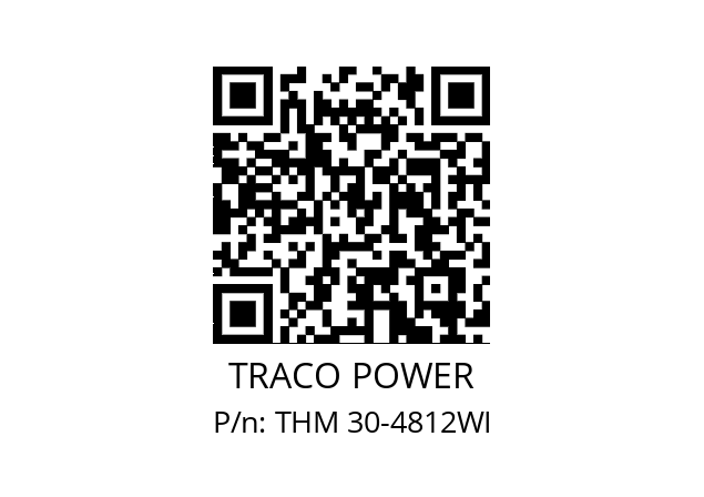   TRACO POWER THM 30-4812WI