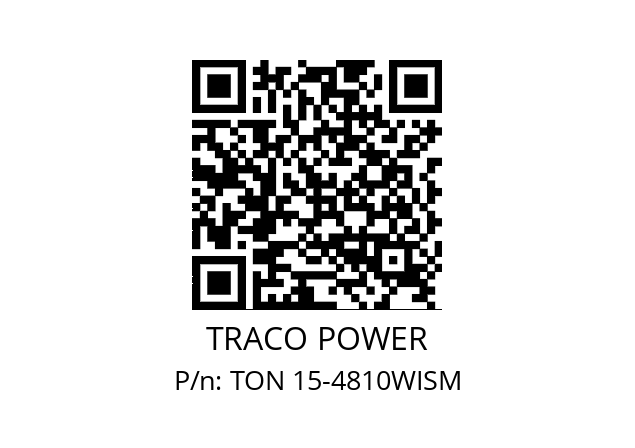   TRACO POWER TON 15-4810WISM