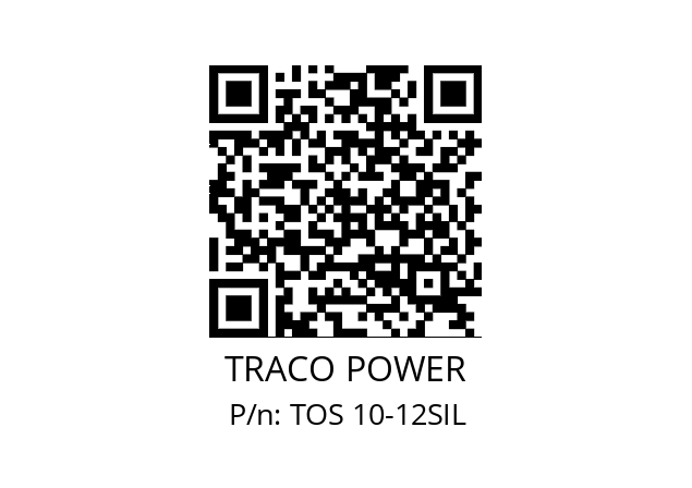   TRACO POWER TOS 10-12SIL