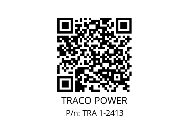   TRACO POWER TRA 1-2413