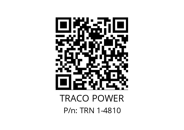   TRACO POWER TRN 1-4810