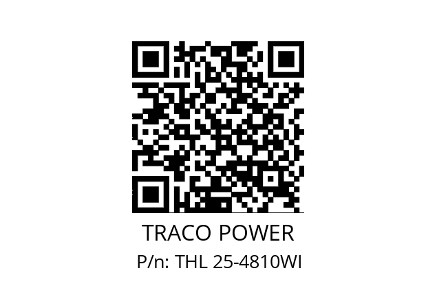   TRACO POWER THL 25-4810WI