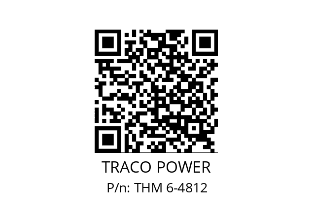   TRACO POWER THM 6-4812