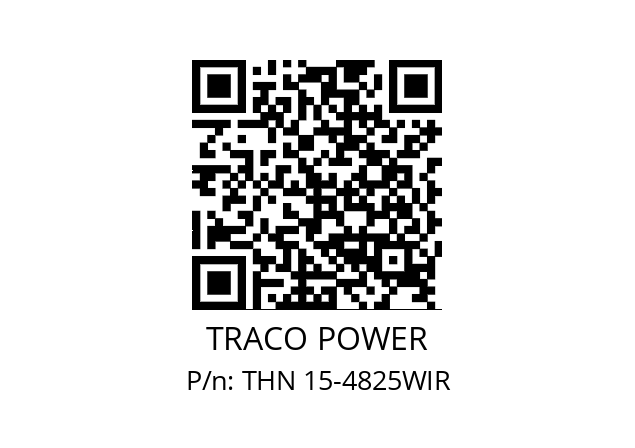   TRACO POWER THN 15-4825WIR