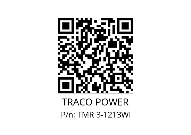   TRACO POWER TMR 3-1213WI