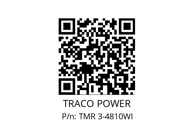   TRACO POWER TMR 3-4810WI