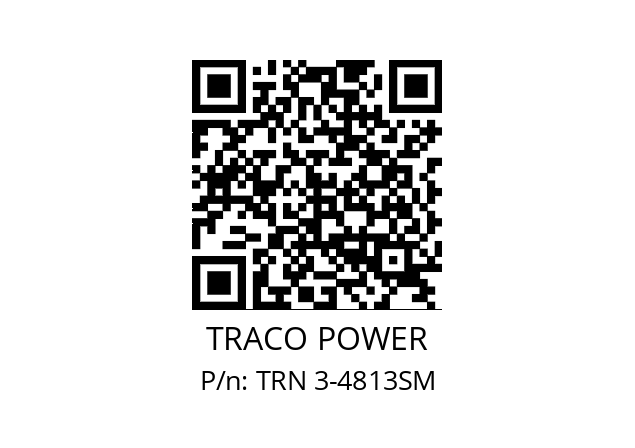   TRACO POWER TRN 3-4813SM