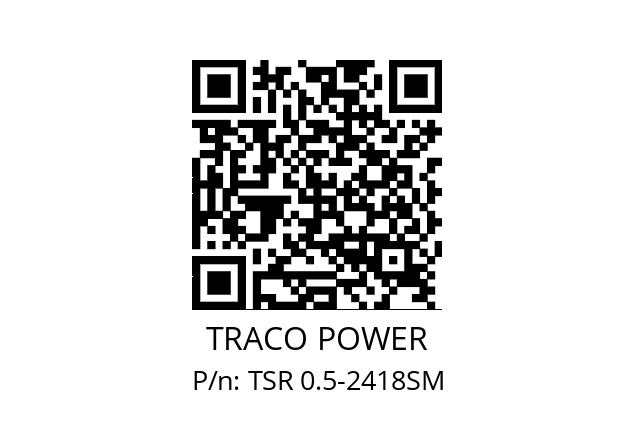   TRACO POWER TSR 0.5-2418SM