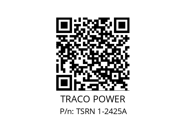   TRACO POWER TSRN 1-2425A