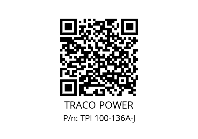   TRACO POWER TPI 100-136A-J