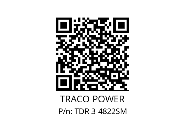   TRACO POWER TDR 3-4822SM