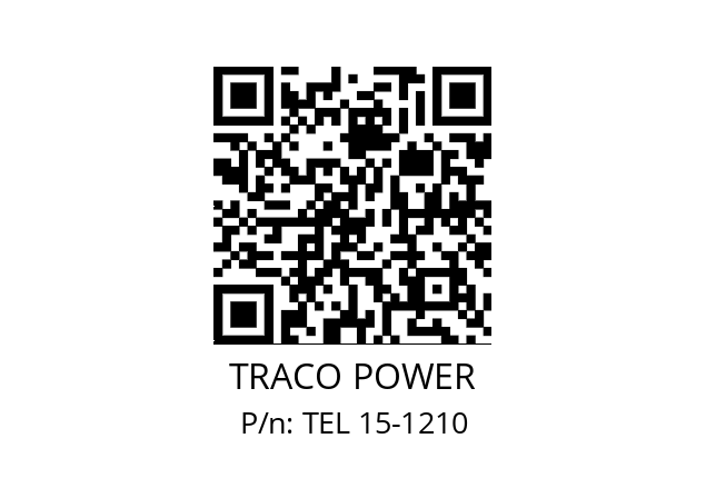   TRACO POWER TEL 15-1210