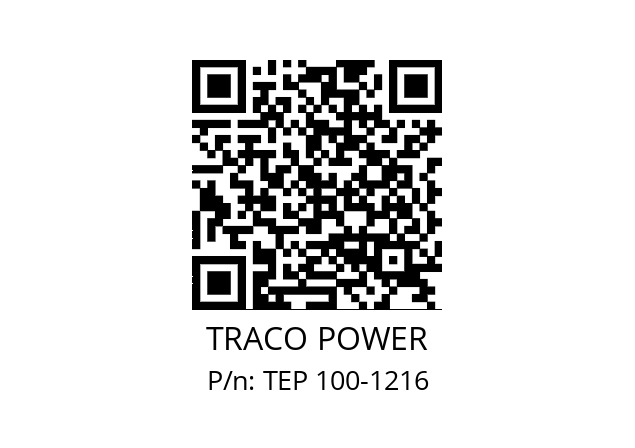   TRACO POWER TEP 100-1216