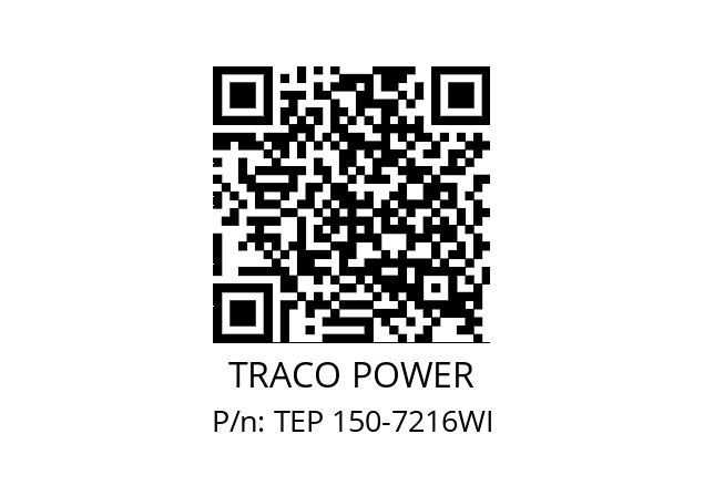   TRACO POWER TEP 150-7216WI