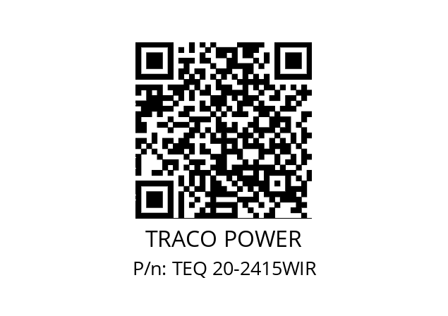   TRACO POWER TEQ 20-2415WIR