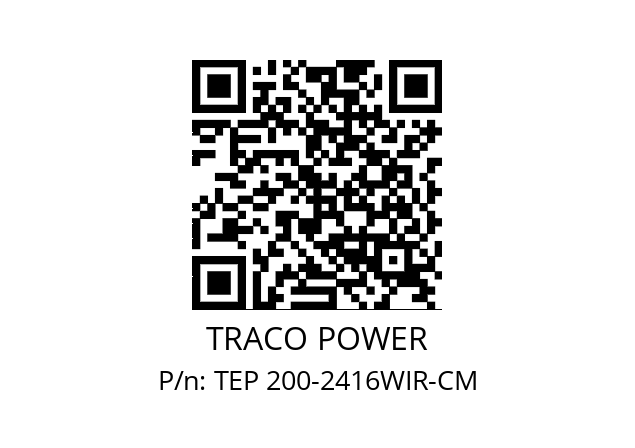   TRACO POWER TEP 200-2416WIR-CM