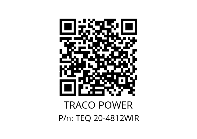   TRACO POWER TEQ 20-4812WIR