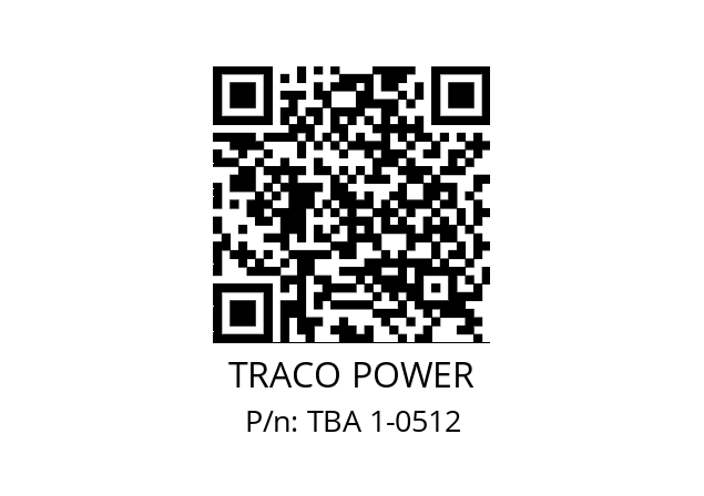   TRACO POWER TBA 1-0512