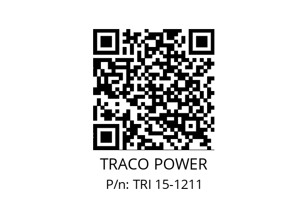   TRACO POWER TRI 15-1211