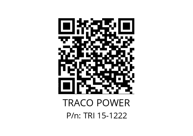   TRACO POWER TRI 15-1222