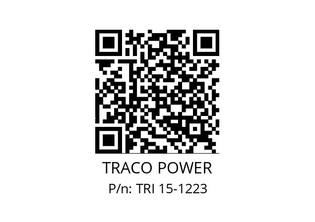   TRACO POWER TRI 15-1223