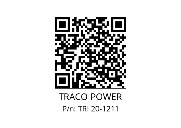   TRACO POWER TRI 20-1211