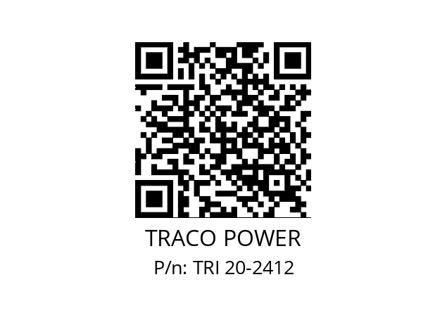   TRACO POWER TRI 20-2412