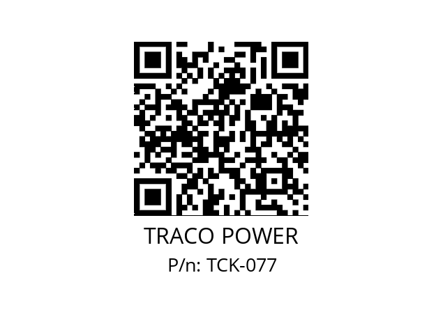   TRACO POWER TCK-077