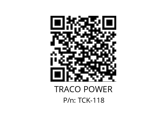   TRACO POWER TCK-118