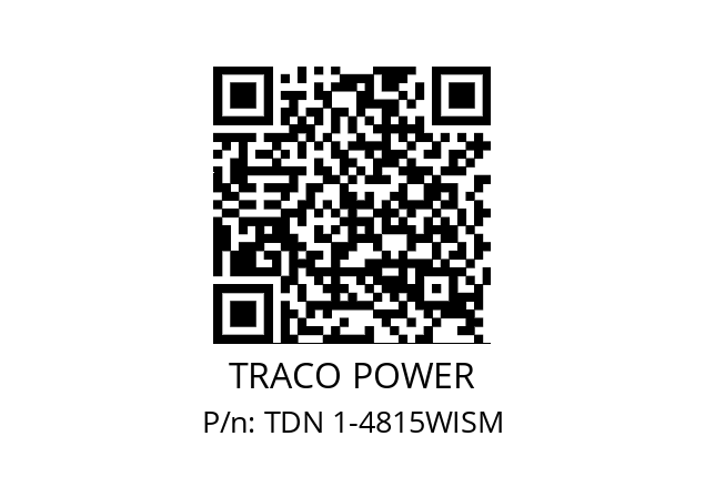   TRACO POWER TDN 1-4815WISM