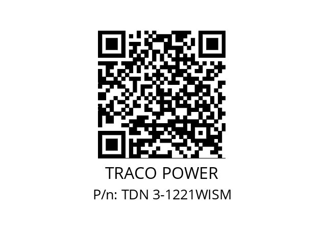   TRACO POWER TDN 3-1221WISM