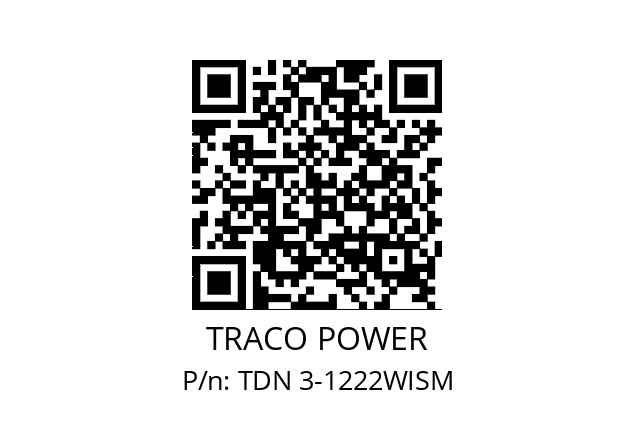   TRACO POWER TDN 3-1222WISM