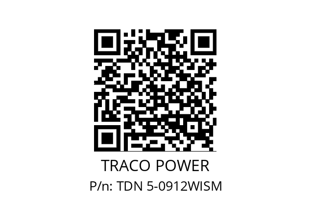   TRACO POWER TDN 5-0912WISM