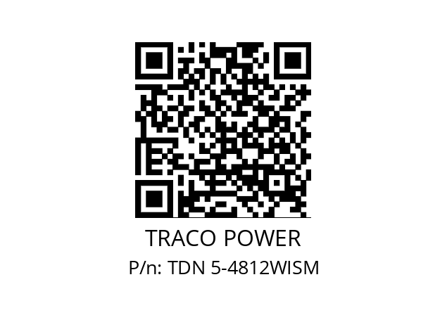   TRACO POWER TDN 5-4812WISM