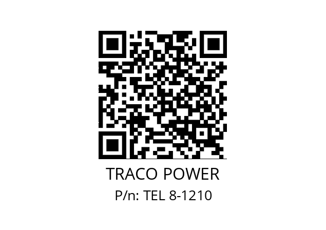   TRACO POWER TEL 8-1210