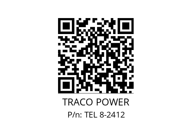   TRACO POWER TEL 8-2412